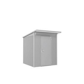 Biohort | Berging AvantGarde Gr. A1 | Enkele Deur | Zilver-Metallic